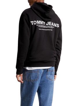 Sweat Tommy Jeans Entry Graphic Noire Homme