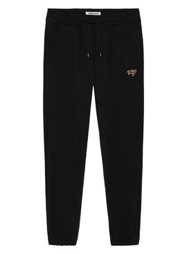 Pantalon Tommy Jeans Signature Noire pour Homme
