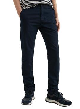 Pantalon Tommy Hilfiger Denton 1985 Bleu Marine Homme