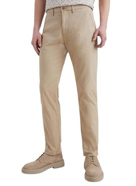 Pantalon Tommy Hilfiger Denton 1985 Beige Homme