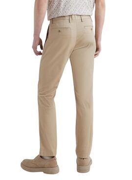 Pantalon Tommy Hilfiger Denton 1985 Beige Homme