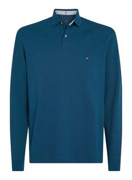 Polo Tommy Hilfiger 1985 Regular Bleu pour Homme