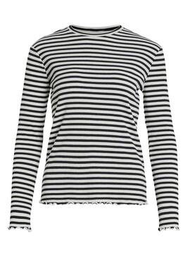 T-Shirt Vila Vithessa O-Neck Vithessa Rayures Femme