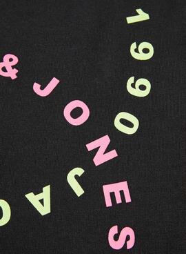 Sweat Jack & Jones Hiba Noire pour Homme