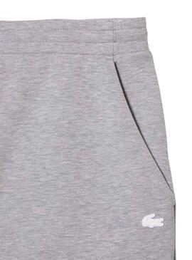 Pantalon Lacoste Slim Fit Gris Marbré Homme