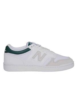 Baskets New Balance 480 Blanc et Vert
