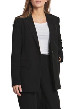 Blazer Vila Vikamma Noire pour Femme