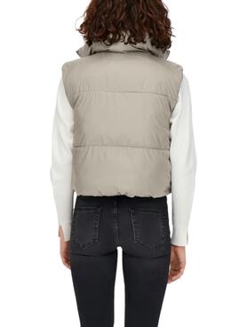 Gilet Only Beige Ricky pour Femme