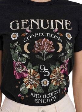 T-Shirt Only Lucy Reg Noire pour Femme