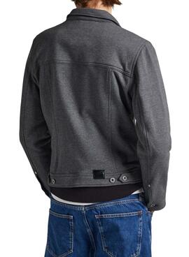 Veste Pepe Jeans Bryson Gris pour Homme