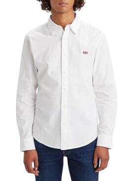 Chemise Levis Battery Blanc pour Homme