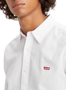 Chemise Levis Battery Blanc pour Homme