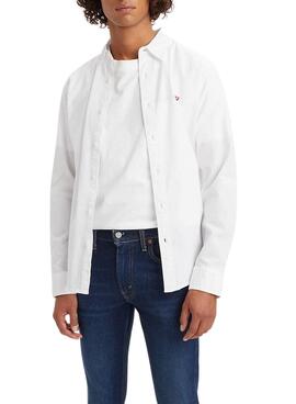 Chemise Levis Battery Blanc pour Homme