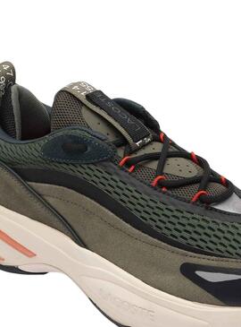 Baskets Lacoste Audyssor 223 Vert pour Homme