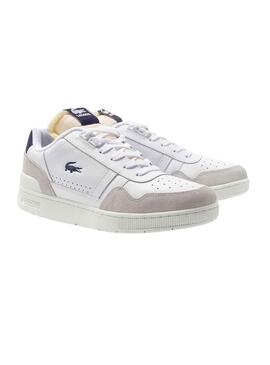 Baskets Lacoste T-Clip Blanc pour Homme