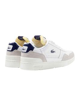 Baskets Lacoste T-Clip Blanc pour Homme