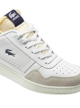 Baskets Lacoste T-Clip Blanc pour Homme
