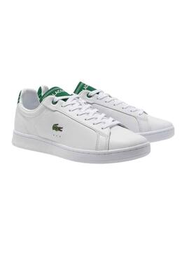 Sneakers Lacoste Carnaby Pro Blanc Vert Homme