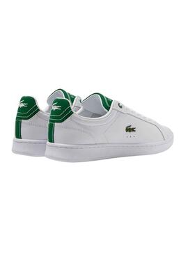 Baskets Lacoste Carnaby Pro Blanc Vert Homme