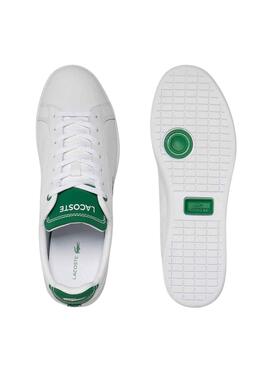 Sneakers Lacoste Carnaby Pro Blanc Vert Homme