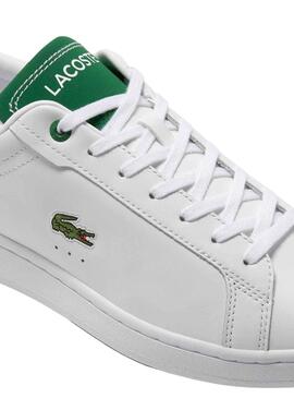 Sneakers Lacoste Carnaby Pro Blanc Vert Homme