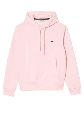 Sweat Lacoste Jogger Capuche Rose pour Homme