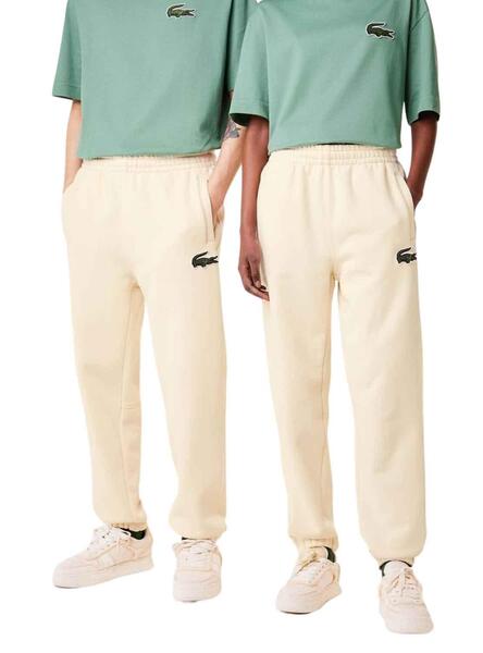 Survetement clearance lacoste beige