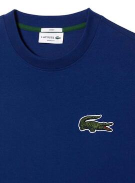 T-Shirt Lacoste Loose Fit Bleu Intense Homme Femme