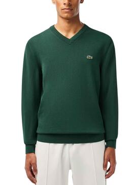Pull col 2025 roulé homme lacoste