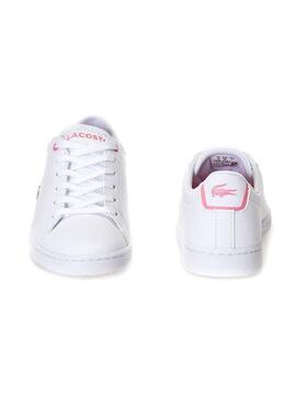 Chaussure Lacoste Carnaby Evo Rosa Fille