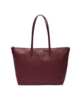 Sac à main Lacoste Shopping Bag Bordeaux pour Femme