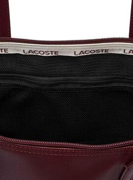 Sac à main Lacoste Shopping Bag Bordeaux pour Femme