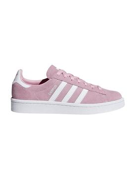 Baskets Adidas Campus J Rose Tendre Fille