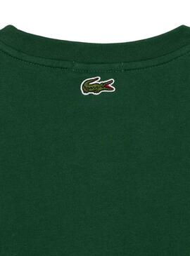 T-Shirt Lacoste Runs Large Vert Homme Femme