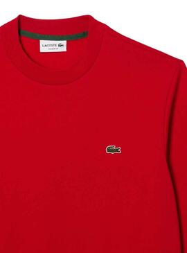 Sweat Lacoste Atemporel Rouge pour Homme
