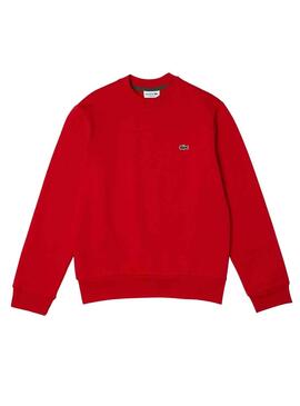 Sweat Lacoste Atemporel Rouge pour Homme