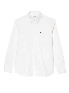 Chemise Lacoste Casual Blanc pour Homme