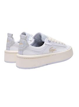 Baskets Lacoste Carnaby Plat 223 Blanc Femme