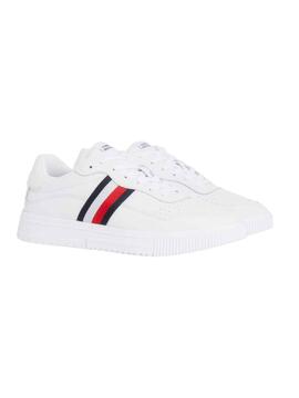 Baskets Tommy Hilfiger Supercup Blanc Homme