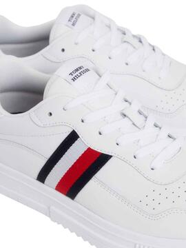 Baskets Tommy Hilfiger Supercup Blanc Homme