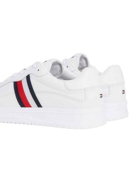 Baskets Tommy Hilfiger Supercup Blanc Homme