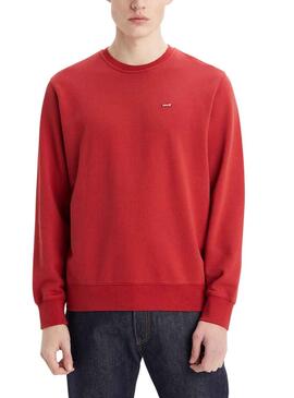 Sweat Levis The Original Bordeaux pour Homme