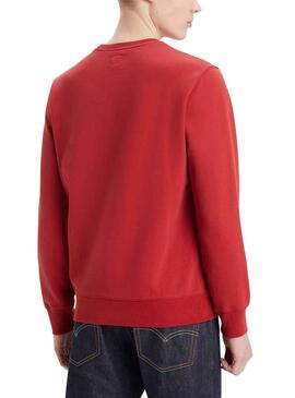 Sweat Levis The Original Bordeaux pour Homme