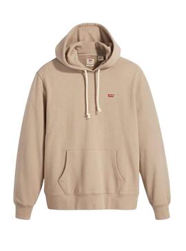 Sweat Levis New Original Beige pour Homme