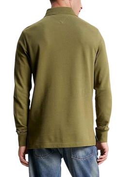 Polo Tommy Hilfiger 1985 Regular Vert pour Homme
