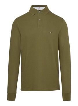 Polo Tommy Hilfiger 1985 Regular Vert pour Homme