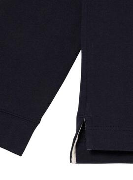 Polo Lacoste Rugby Bleu Marine pour Homme