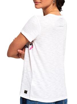 T-Shirt Superdry Lexi Blanc Pour Femme