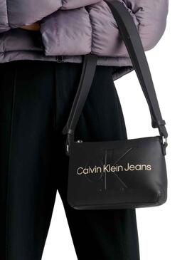 Sac à main Calvin Klein Sculpted Pochette Noire Femme