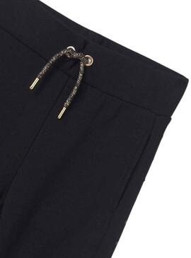 Pantalon Mayoral Grand  Felpa Noire pour Fille